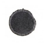 Lulu Nature - 12 lingettes démaquillantes lavable, Bambou charbon
