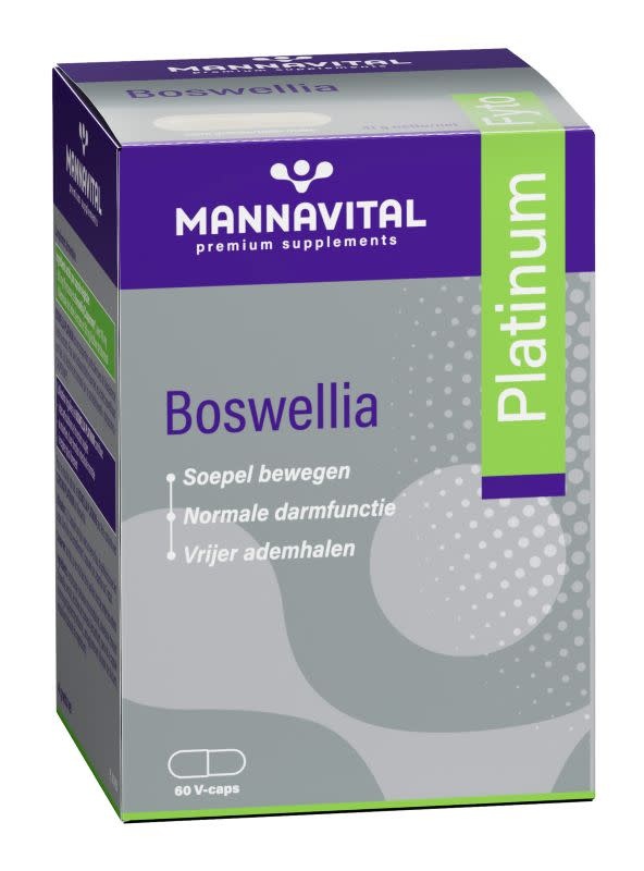 mannavital-boswellia-platinum-60-v-caps.jpg Mannavital - Boswellia Platinum, 60 V-capsules - Afbeelding 1