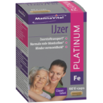 Mannavital - Ijzer, platinum, 60 capsules