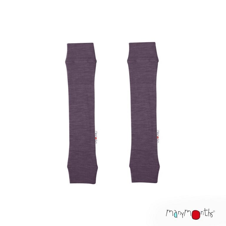 manymonths-tubes-dustygrape.jpg ManyMonths - Tube warmers for Arms and Legs, Dusty grape - Afbeelding 1