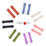 ManyMonths - Tube warmers for Arms and Legs, Foggy Black - Afbeelding 2