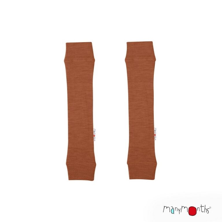 manymonths-tubes-pottersclay.jpg ManyMonths - Tube warmers for arms and legs, Potter's Clay - Afbeelding 1