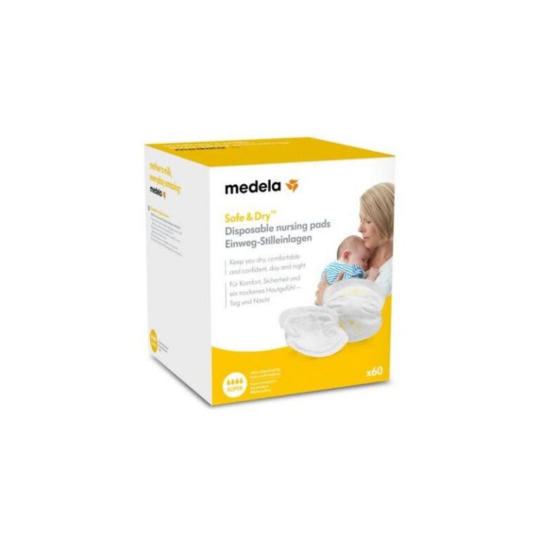 medela-disp-nursing-pads-60pcs.jpg Medela - Disposable nursingpads, 60 stuks - Afbeelding 1