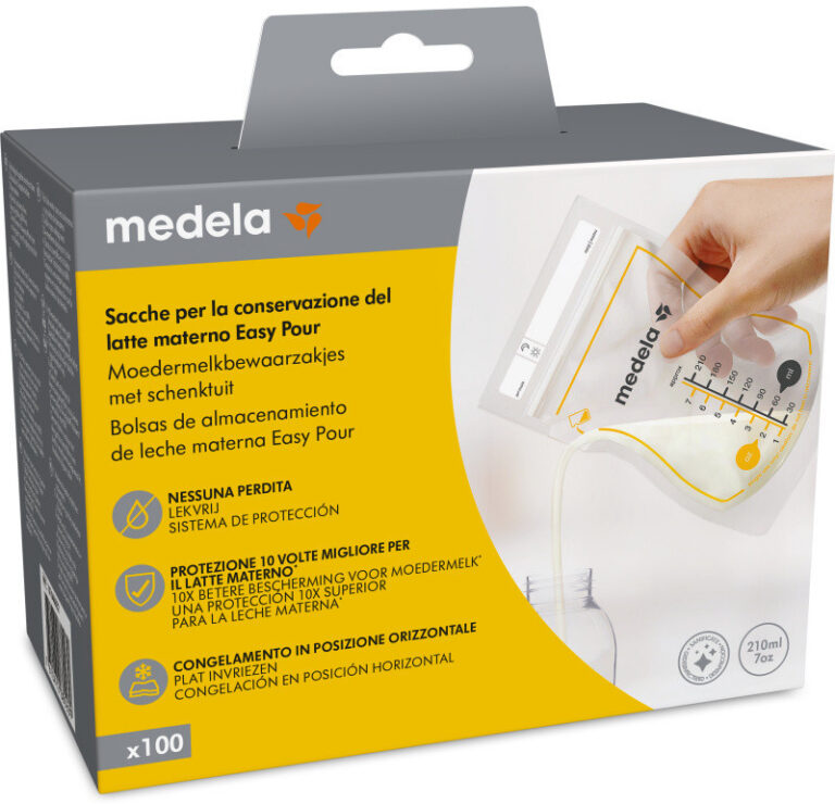 medela-moedermelkbewaarzakjes-25stuks.jpg Medela - Moedermelkbewaarzakjes met schenktuit, 25 zakjes - Afbeelding 1