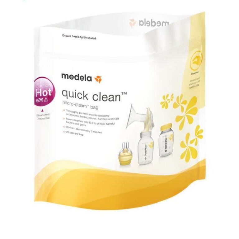 medela-quick-clean.jpg Medela - Quick Clean Magnetron Sterilisatie zakken, 5 stuks - Afbeelding 1