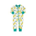 Meyadey - zipsuit, leafy lemon