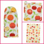 DunsSweden - Kitchen Owenmitten, Cotton/Linen, Citrus - Afbeelding 2