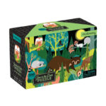 Mudpuppy - Glow in the dark puzzle, In the forest, 100 stukken
