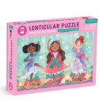 Mudpuppy - Lenticular Puzzle, Graceful Ballerinas, 75 stukken