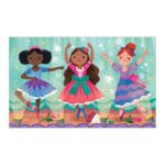 Mudpuppy - Lenticular Puzzle, Graceful Ballerinas, 75 stukken - Afbeelding 3