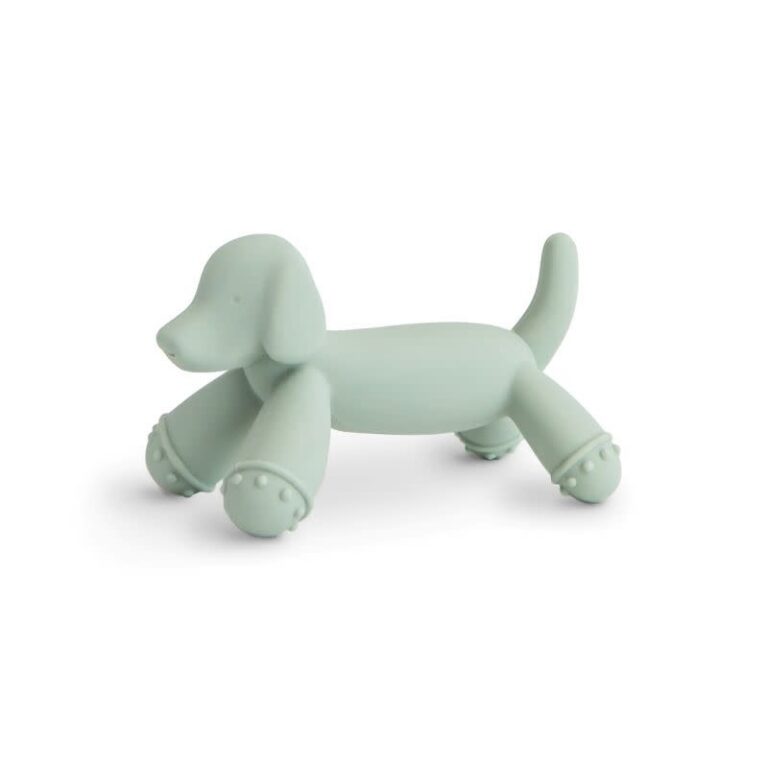 mushie-figurine-teether-dog.jpg Mushie - Figurine teether, dog - Afbeelding 1