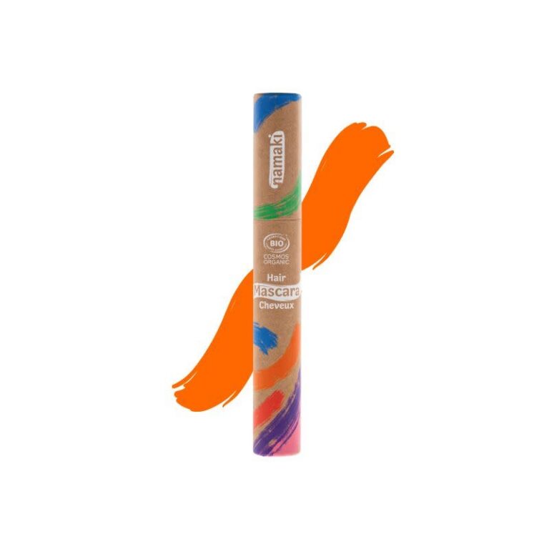 namaki-mascaras-cheveux-orange.jpg Namaki - Mascara cheveux bio, orange - Afbeelding 1