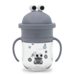 Noui Noui - 360° oefendrinkbeker, The frog cup, Dusty Blue