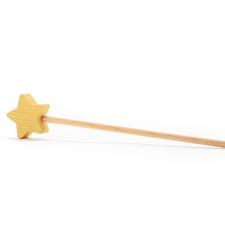 ocamora-star-on-a-stick-geel.jpg Ocamora - Star on a stick, geel - Afbeelding 1