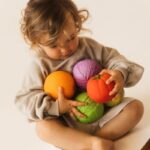 Oli & Carol - Natural rubber sporty fruits, Melon Ball - Afbeelding 3