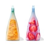 Oxo tot - Silicone Reusable bag 2-piece stand-up cup set - Afbeelding 4