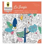 Pirouette Cacahouete - Mes posters a colorier, la jungle