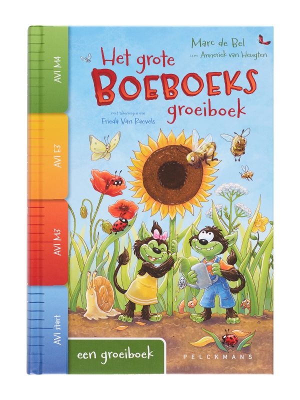 pelckmans-marc-de-bel-het-grote-boeboeks-groeiboek.jpg Pelckmans - Marc De Bel & Frieda Van Raevels, Het grote Boeboeks groeiboek - Afbeelding 1