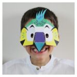 Pirouette Cacahouete - Mes Masques de la jungle, 4pcs - Afbeelding 2