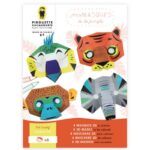 Pirouette Cacahouete - Mes Masques de la jungle, 4pcs