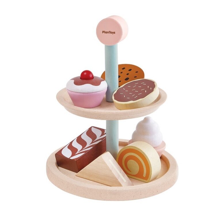 plantoys-3489-bakery-stand-set-ps.jpg Plan Toys - Bakery stand set - Afbeelding 1