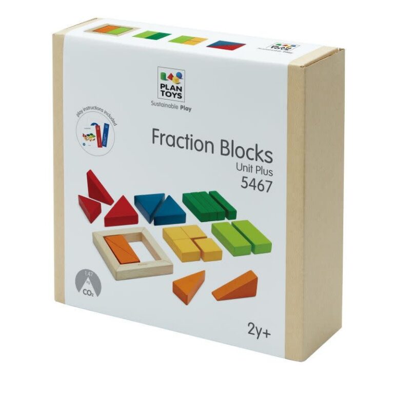 plantoys-fraction-blocks-5467.jpg Plan Toys - Fraction Blocks - Afbeelding 1