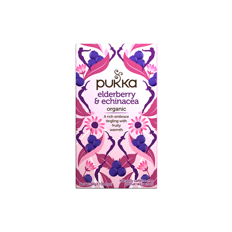 pukka-elderberry-echinacea-pk5195.png Pukka - Elderberry & echinacea, 20 theezakjes - Afbeelding 1