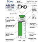 Pura - Sport bottle insulated 475ml, mint - Afbeelding 2