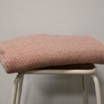 Pure Baby Love - Wiegdeken, wol, pink, 75 x 100 cm