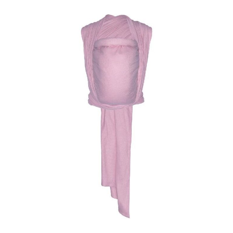 pure-baby-love-draagdoek-pink.jpg Pure Baby Love - geweven doek Essentials pink, maat 6 (4,6 m) - Afbeelding 1