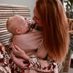 Pure Baby Love - ringsling Essentials Organic Rust