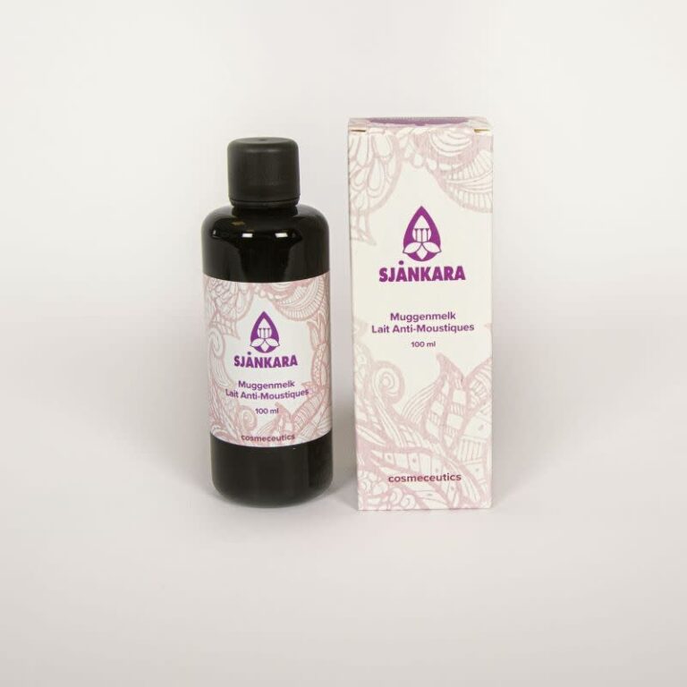 sjankara-muggenmelk.jpg Sjankara - Cosmeceutics, muggenmelk, 100 ml - Afbeelding 1