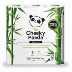 The Cheeky Panda - Wc-papier, 9 rollen, bamboe