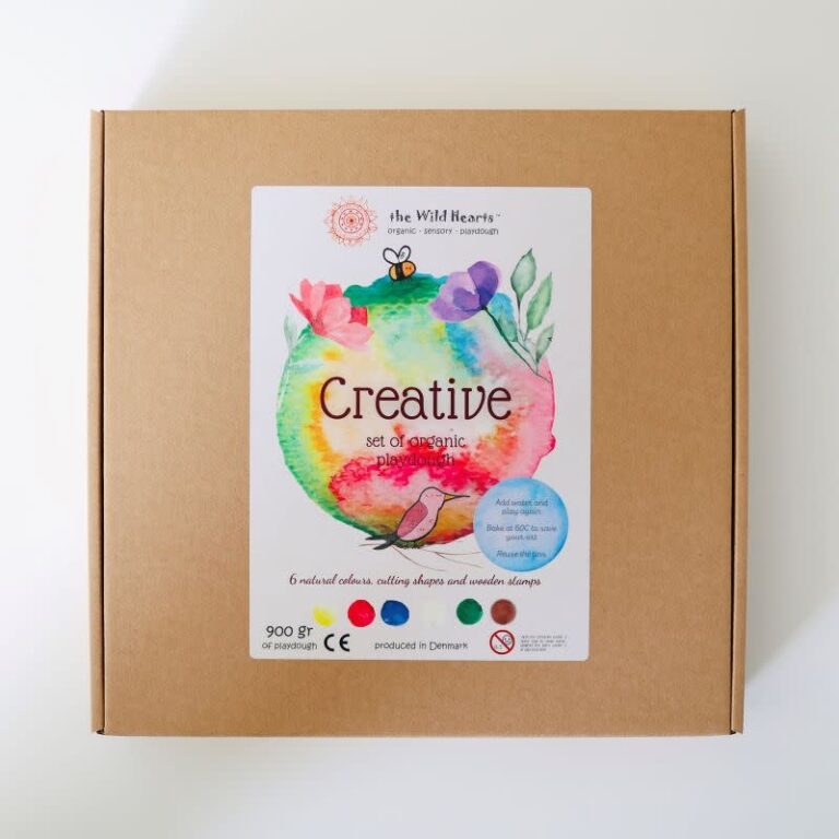 the-wild-hearts-creative-set.jpg The Wild Hearts - Biologische klei, Creative set - Afbeelding 1