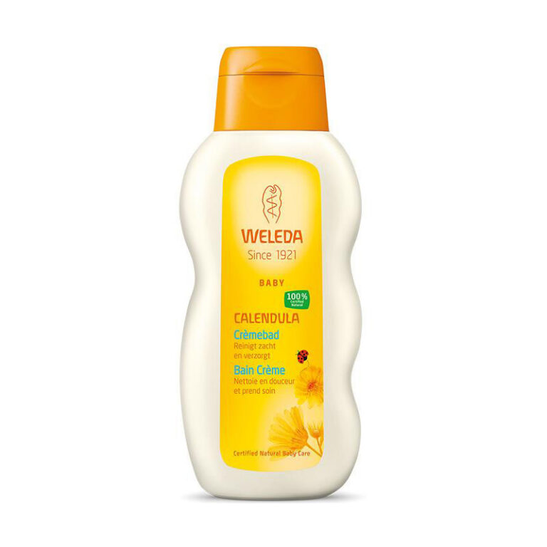 weleda-baby-calendula-cremebad.jpg Weleda - Baby Calendula crèmebad, 200 ml - Afbeelding 1