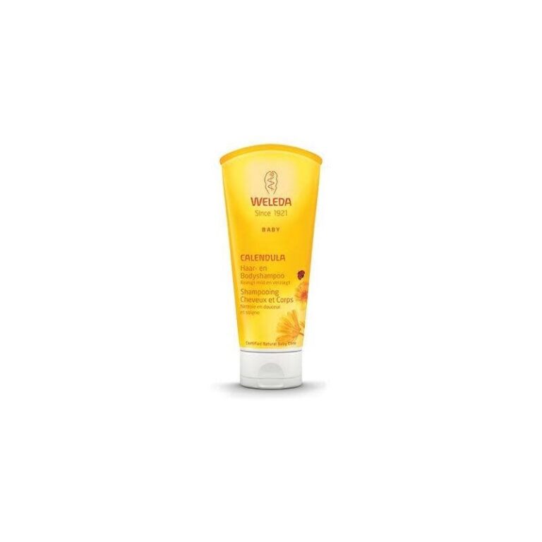 weleda-baby-calendula-haar-en-bodyshampoo.jpg Weleda - Baby shampoo & douchecrème - Afbeelding 1