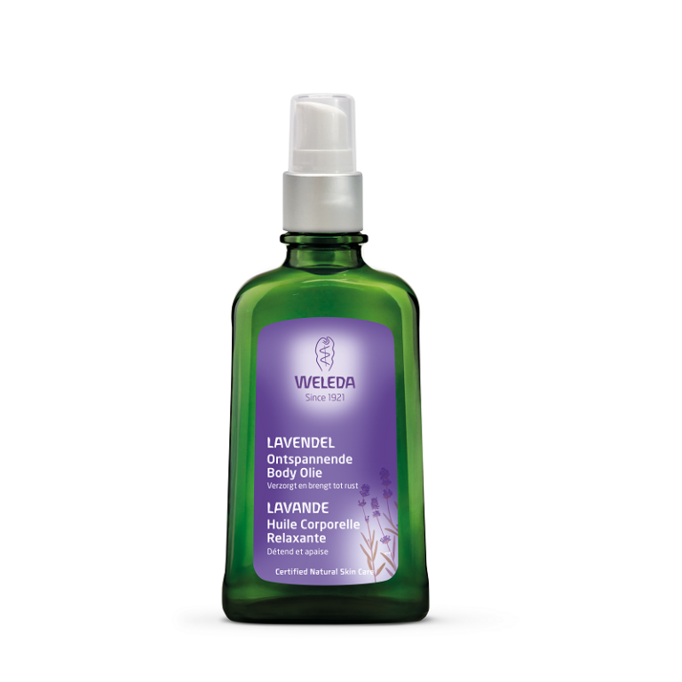 weleda-lavendel-ontspannende-body-olie.png Weleda - Lavendel ontspannende body olie, 100ml - Afbeelding 1
