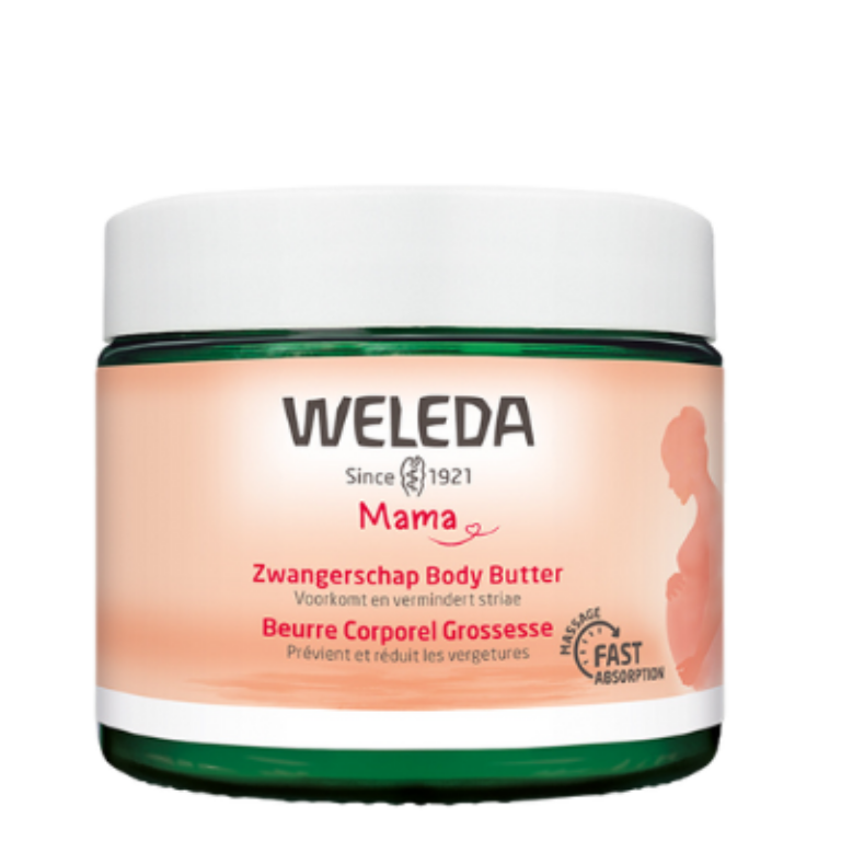 weleda-zwangerschap-body-butter.png Weleda - Mama Zwangerschap Body butter, 150ml - Afbeelding 1