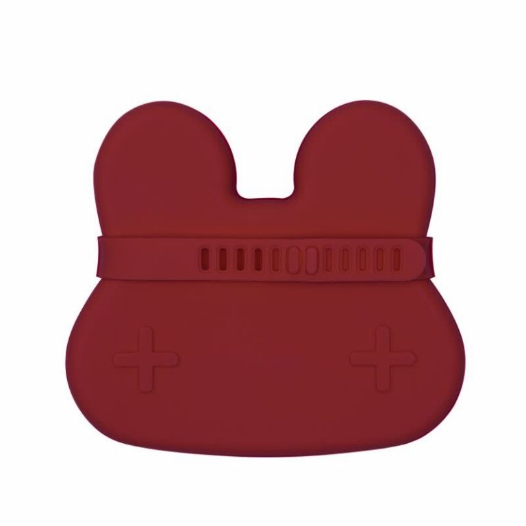 wmbt-bunny-snackie-rust.jpg We Might Be Tiny - Bunny snackie, silicone, rust - Afbeelding 1