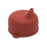 We Might Be Tiny - Sippie Lid, silicone, rust