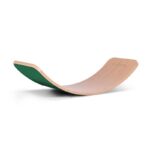 Wobbel - Original blank gelakt, vilt bladgroen