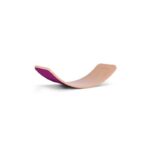 Wobbel - Original blank gelakt, vilt framboos