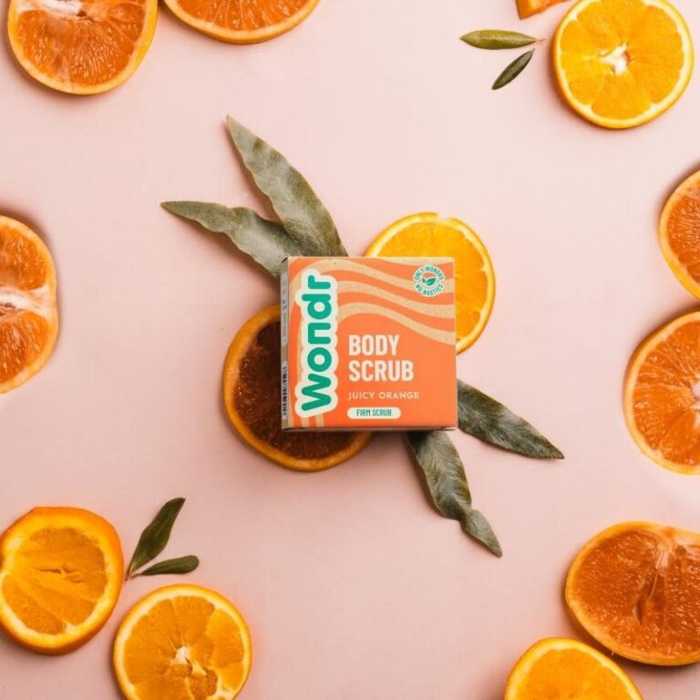 wondr-body-scrub-juicy-orange.jpg Wondr - Scrub bar, Orange & Grapefruit - Afbeelding 1