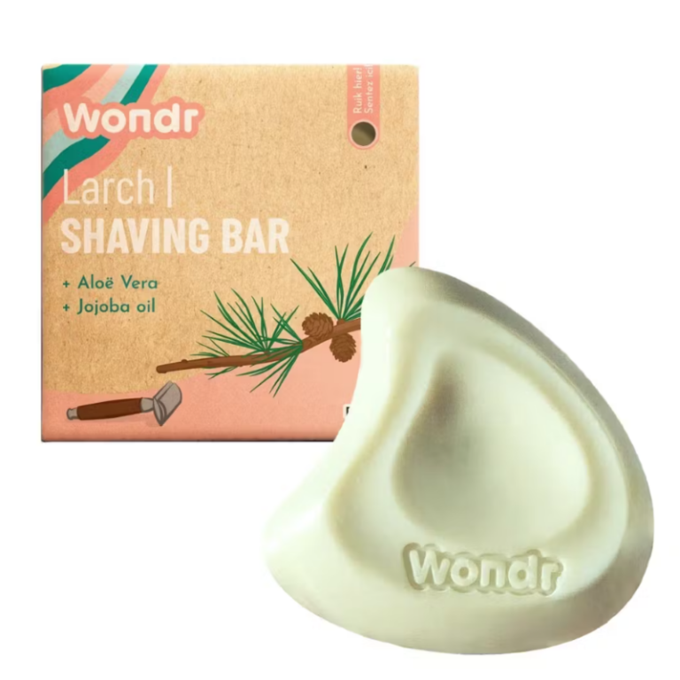 wondr-shavingbar-larch.png Wondr - Shaving bar, larch - Afbeelding 1