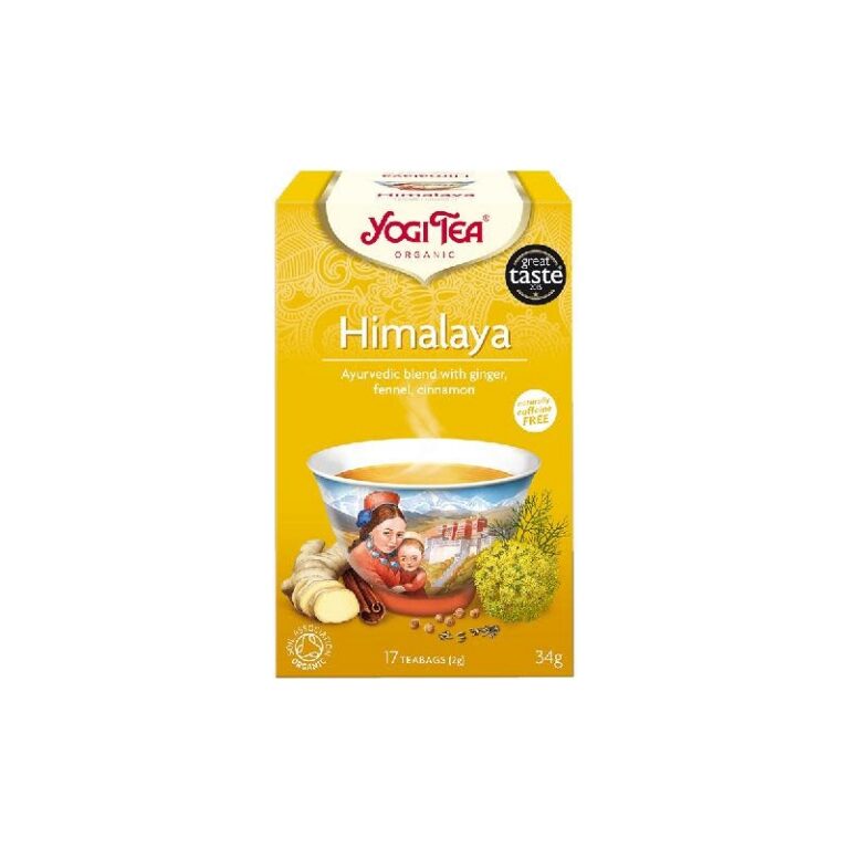 yogi-tea-himalaya-builtjes.jpg Yogi Tea - Himalaya Chai, theezakjes - Afbeelding 1