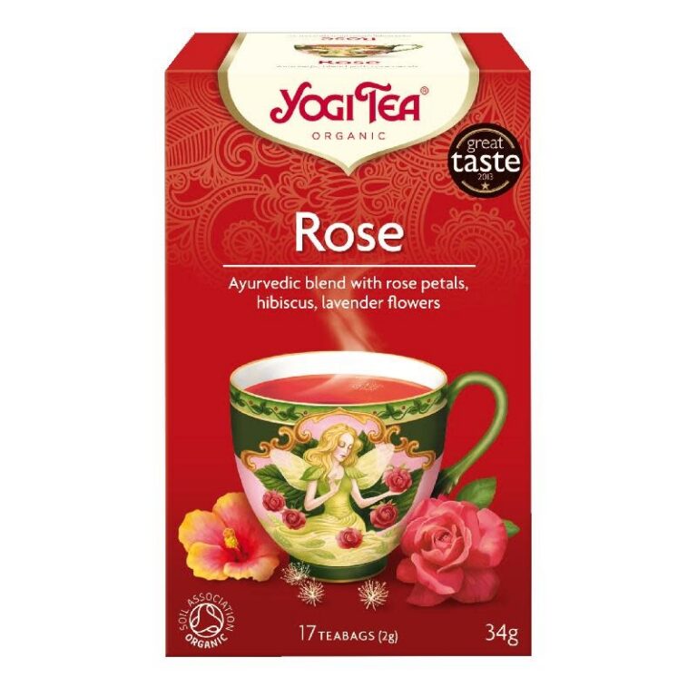 yogi-tea-rose-builtjes.jpg Yogi Tea - Rose, builtjes - Afbeelding 1