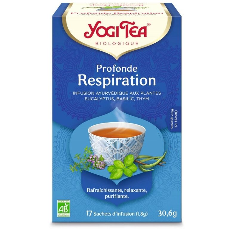 yogitea-breathe-deep.jpg Yogi Tea - Breath deep, 17 theezakjes - Afbeelding 1