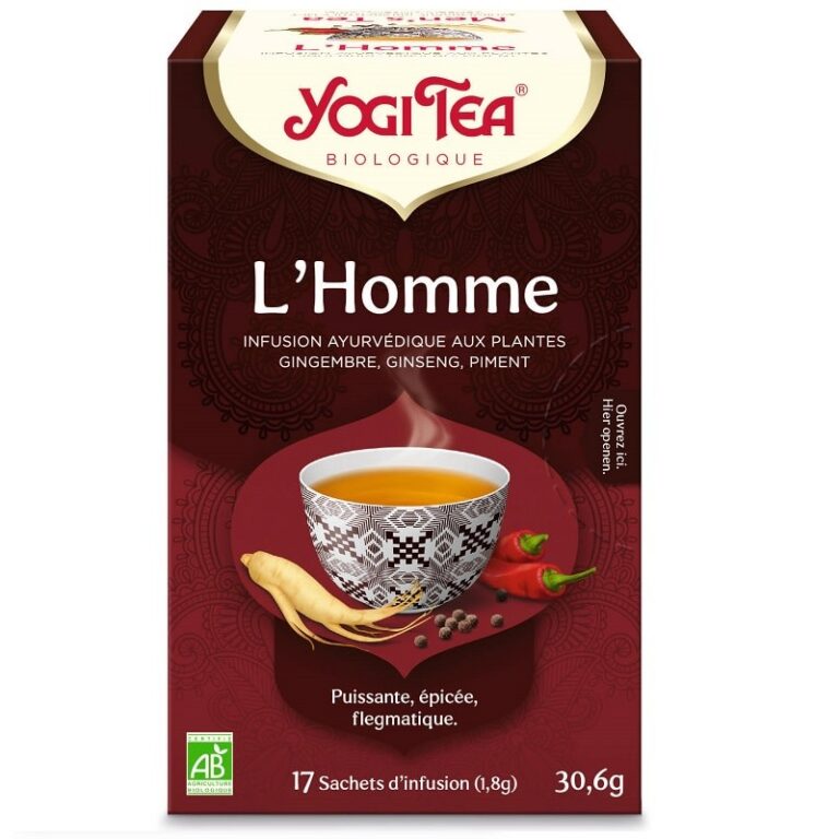yogitea-mens-tea.jpg Yogi Tea - Men's Tea, 17 theezakjes - Afbeelding 1