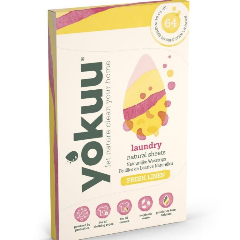 yokuu-wasstrips-fresh-linen.jpg YOKUU - Wasstrips Fresh linen, 32 stuks - Afbeelding 1