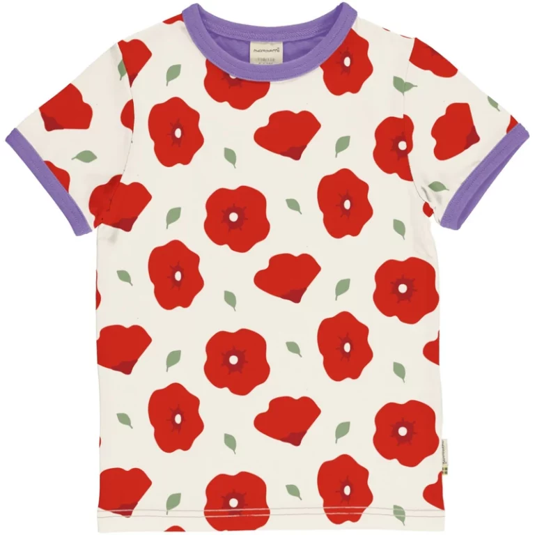 Top_SS_POPPY Maxomorra -T-shirt, poppy - Afbeelding 1